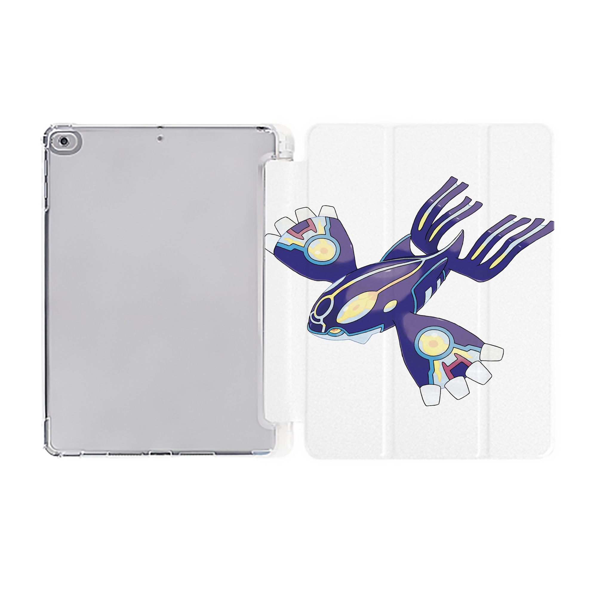 （画像用） ポケットモンスター Pokémon IPad ケース ペン収納付き 三つ折りスタンド PUレザー×シリコン 対応機種9.5/10.5/10.9インチ